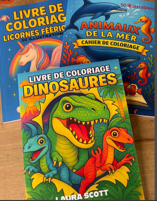 Pack 3 livres de coloriage à télécharger Pack 3 livres de coloriage à télécharger
